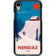 iPhone XR Case Hülle - Nendaz Cabane Ski