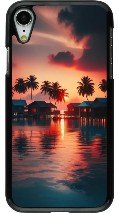 Coque iPhone XR - Paradis Maldives