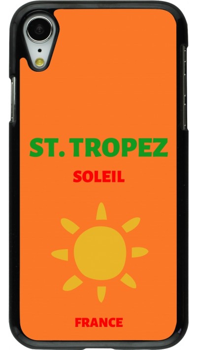 Coque iPhone XR - Pop Summer Destination St-Tropez