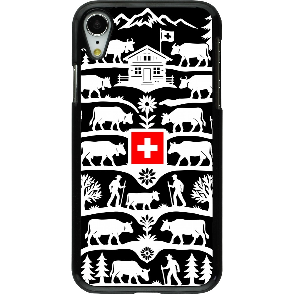 iPhone XR Case Hülle - Poya Schweiz 3 schwarz