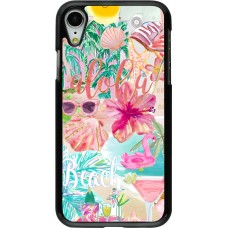 iPhone XR Case Hülle - Preppy Collage Aloha