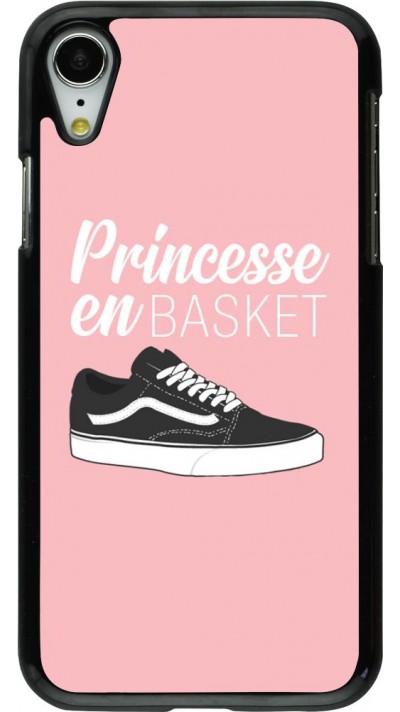 Coque iPhone XR - princesse en basket