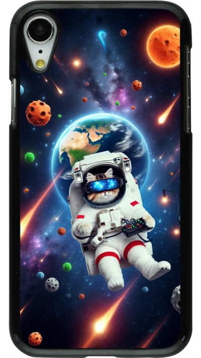 iPhone XR Case Hülle - VR SpaceCat Odyssee