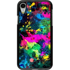 Coque iPhone XR - splash paint