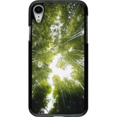 Coque iPhone XR - Spring 23 forest blue sky
