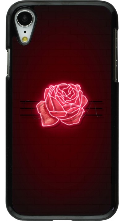 iPhone XR Case Hülle - Spring 23 neon rose