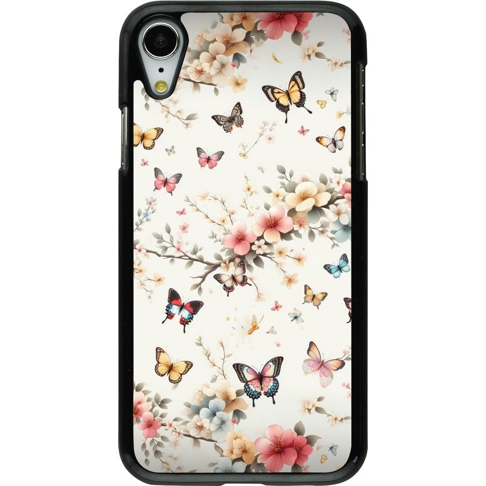 Coque iPhone XR - Spring 25 Papillons Légers