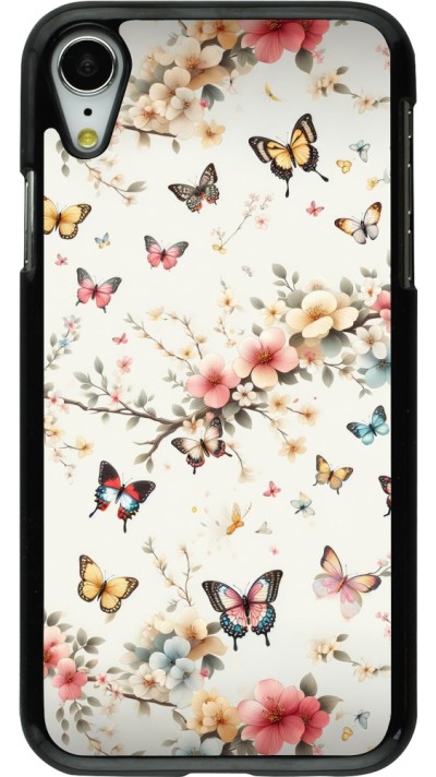 Coque iPhone XR - Spring 25 Papillons Légers
