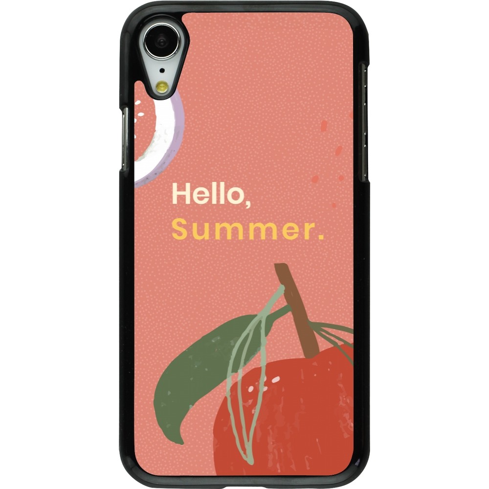 Coque iPhone XR - Summer 2025 Hello summer
