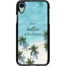 Coque iPhone XR - Summer 2025 Life is better at the beach