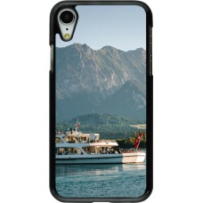 iPhone XR Case Hülle -  Nationalfeiertag Schweiz Bateau Leman