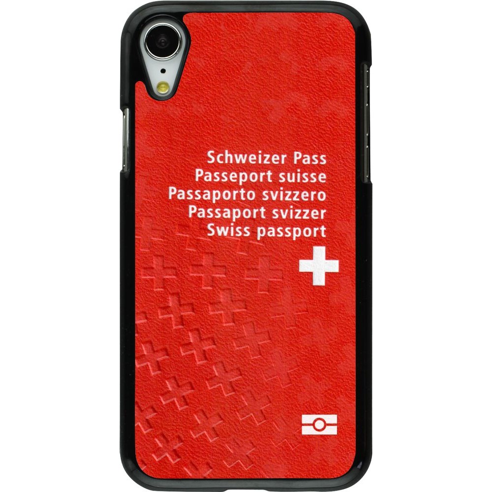 Hülle iPhone XR - Swiss Passport