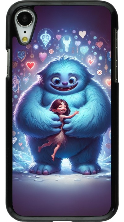 Coque iPhone XR - Valentine 2024 Fluffy Love