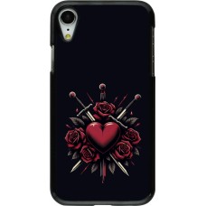 iPhone XR Case Hülle - Valentine 2024 gothic love