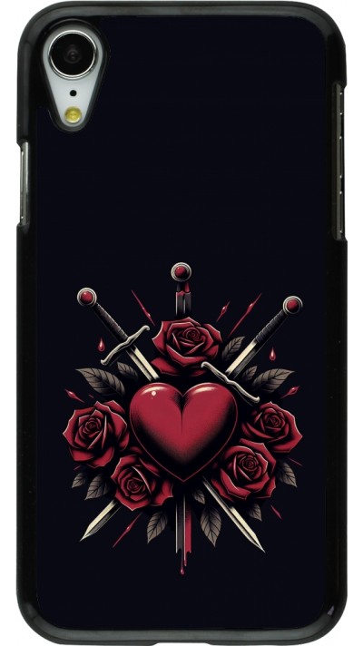 Coque iPhone XR - Valentine 2024 gothic love