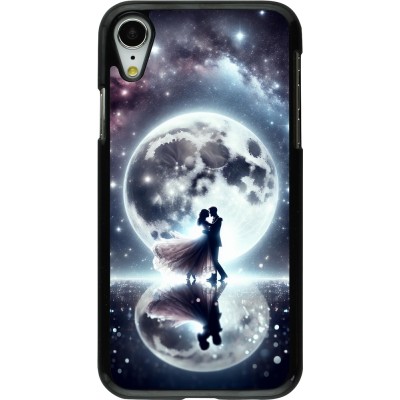 Coque iPhone XR - Valentine 2024 Love under the moon
