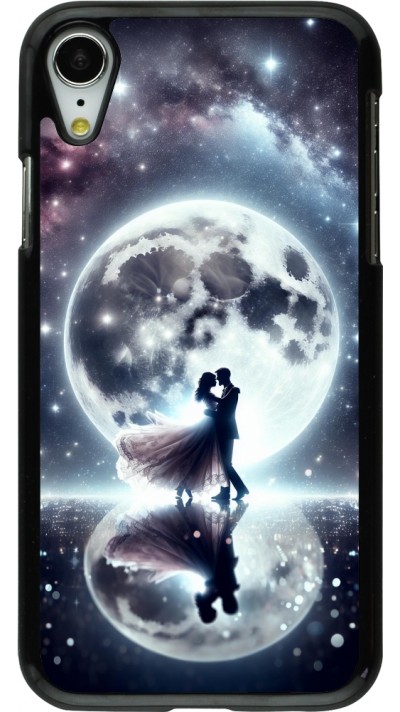 Coque iPhone XR - Valentine 2024 Love under the moon
