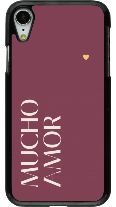 Coque iPhone XR - Valentine 2024 mucho amor rosado