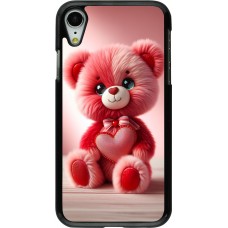 Coque iPhone XR - Valentine 2024 Ourson rose