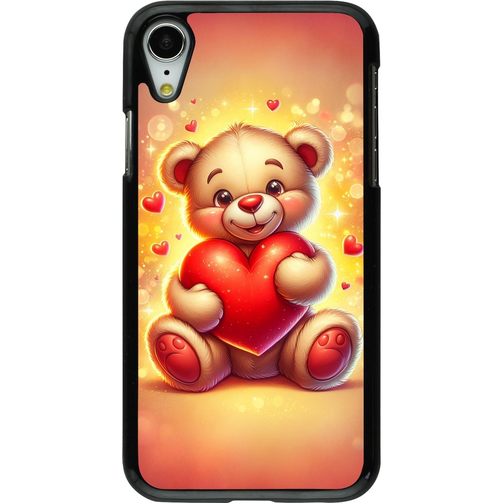 Coque iPhone XR - Valentine 2024 Teddy love
