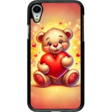 Coque iPhone XR - Valentine 2024 Teddy love