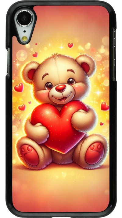 Coque iPhone XR - Valentine 2024 Teddy love