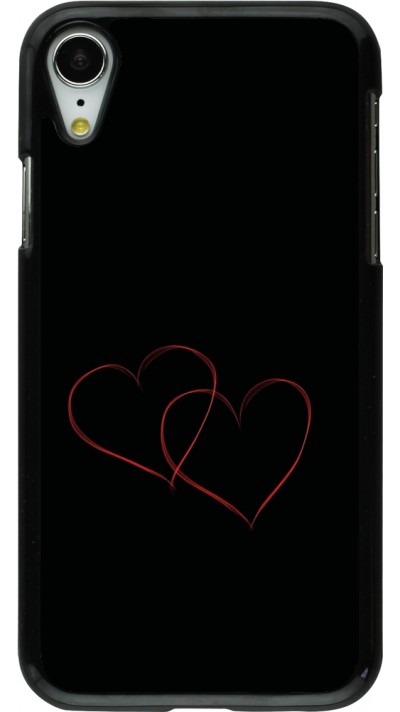 Coque iPhone XR - Valentine 2023 attached heart