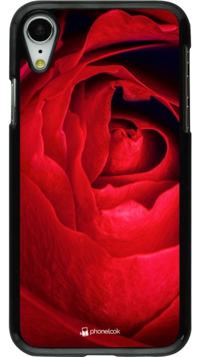 Coque iPhone XR - Valentine 2022 Rose