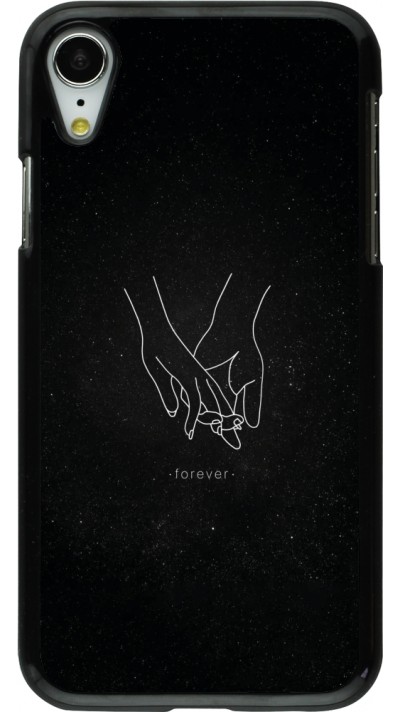 Coque iPhone XR - Valentine 2023 hands forever