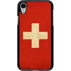 Coque iPhone XR - Vintage Flag SWISS