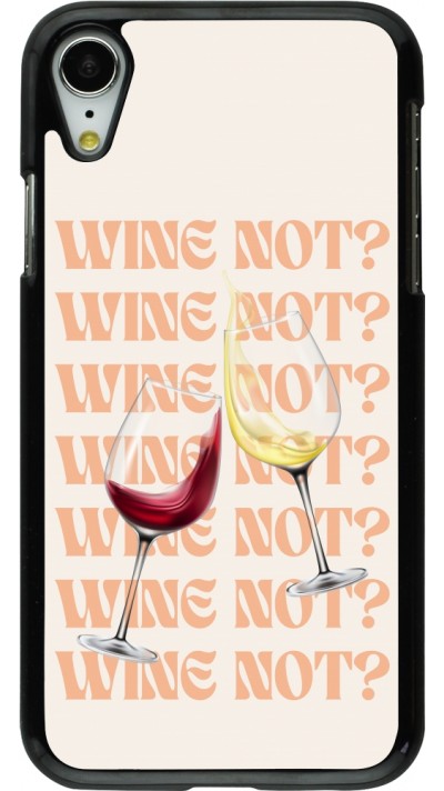 iPhone XR Case Hülle - Wine not