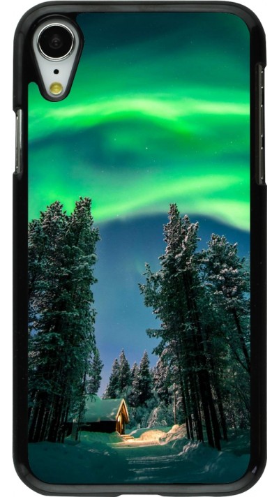 iPhone XR Case Hülle - Winter 22 Northern Lights