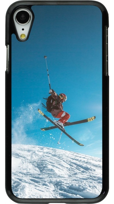 iPhone XR Case Hülle - Winter 22 Ski Jump