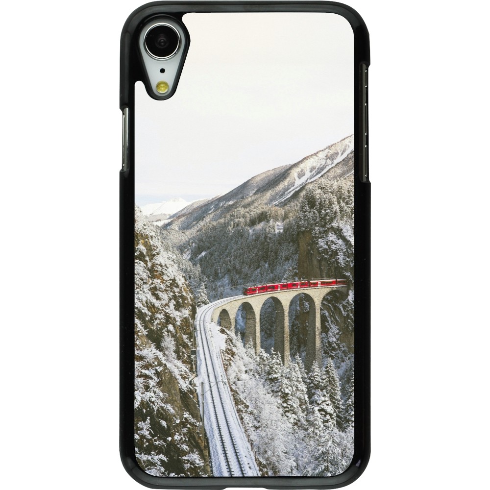 Coque iPhone XR - Winter 25 Winter polar express