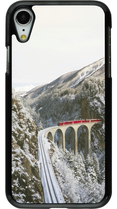 Coque iPhone XR - Winter 25 Winter polar express