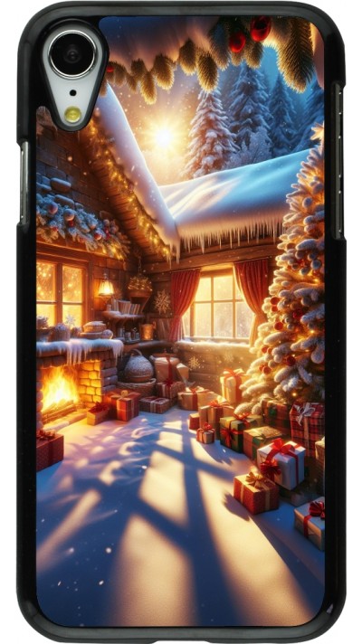 Coque iPhone XR - Noël Chalet Féerie