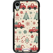 iPhone XR Case Hülle - Weihnachten 2024 Lkw Tanne