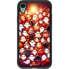 iPhone XR Case Hülle - Silikon schwarz Gespenster Herbst niedlich