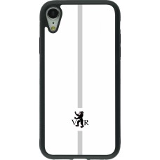 iPhone XR Case Hülle - Silikon schwarz Kanton AR weiss