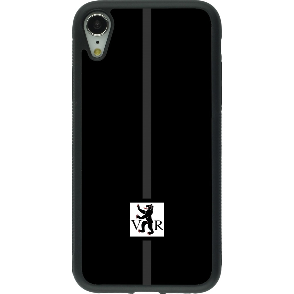 iPhone XR Case Hülle - Silikon schwarz Kanton AR schwarz