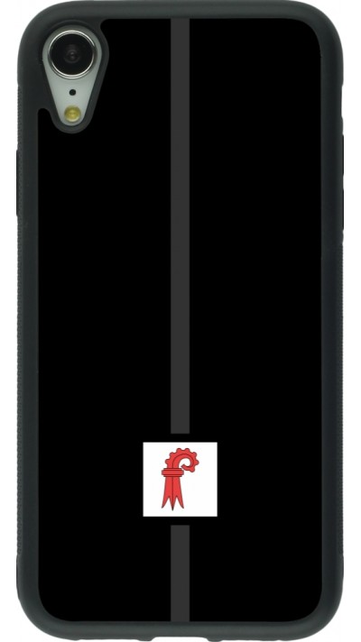 iPhone XR Case Hülle - Silikon schwarz Kanton BL schwarz