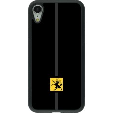 iPhone XR Case Hülle - Silikon schwarz Kanton SH schwarz