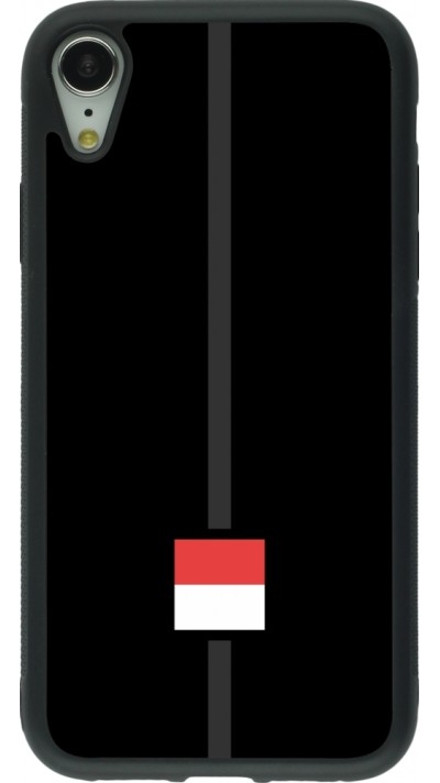 iPhone XR Case Hülle - Silikon schwarz Kanton SO schwarz