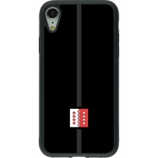 Coque iPhone XR - Silicone rigide noir Canton VS noir