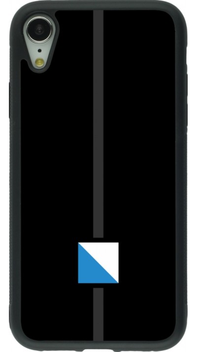 iPhone XR Case Hülle - Silikon schwarz Kanton ZH schwarz