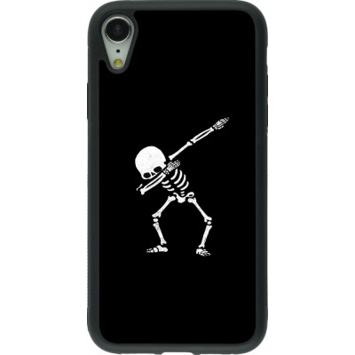 Hülle iPhone XR - Silikon schwarz Halloween 19 09
