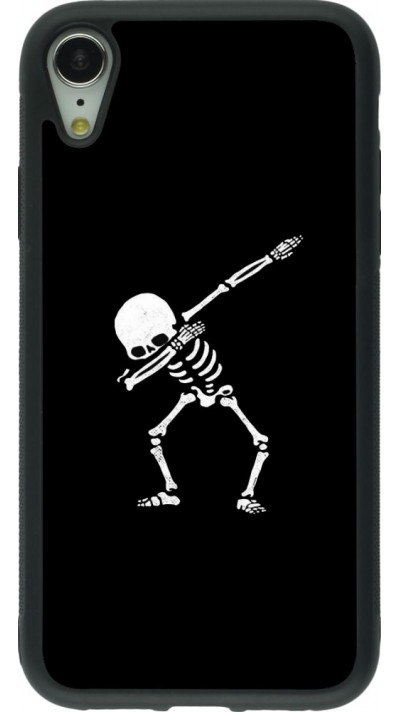 Coque iPhone XR - Silicone rigide noir Halloween 19 09