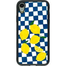 iPhone XR Case Hülle - Silikon schwarz Illustration lemons 2026