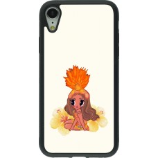 Coque iPhone XR - Silicone rigide noir Karol G Tropicoqueta