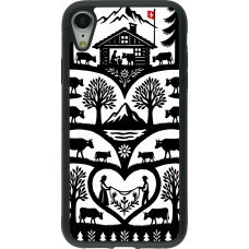 iPhone XR Case Hülle - Silikon schwarz Poya Schweiz 2